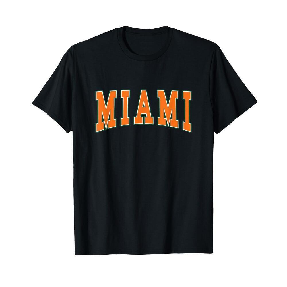 Miami Throwback Retro Florida Vacation Graphic Unisex T-Shirt